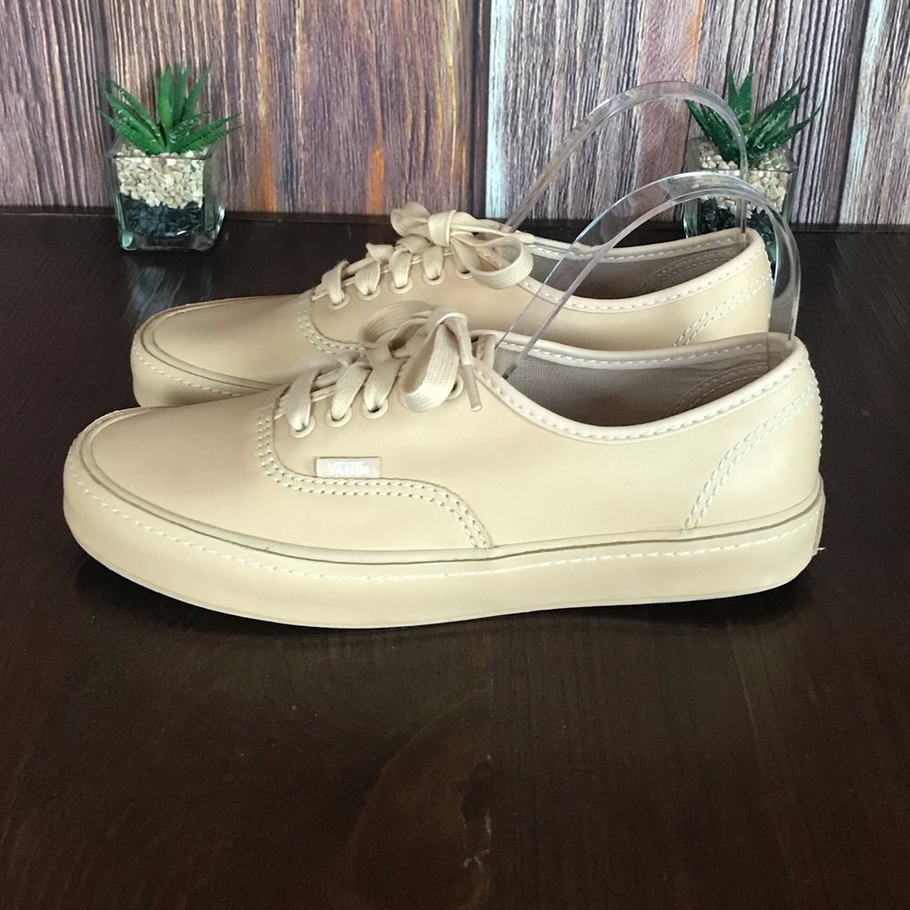 Leather Low Top Vans